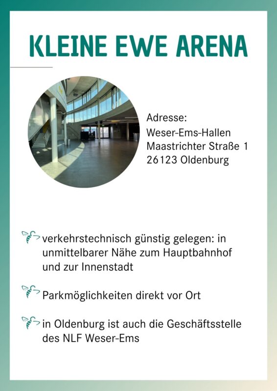 Location vom LandFrauentag Weser-Ems 2026